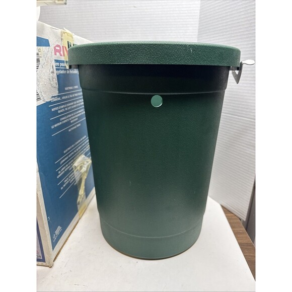 Vintage Rival Electric Ice Cream Freezer Maker 6 Qt Quart Model 8605 USA Green - Picture 12 of 16